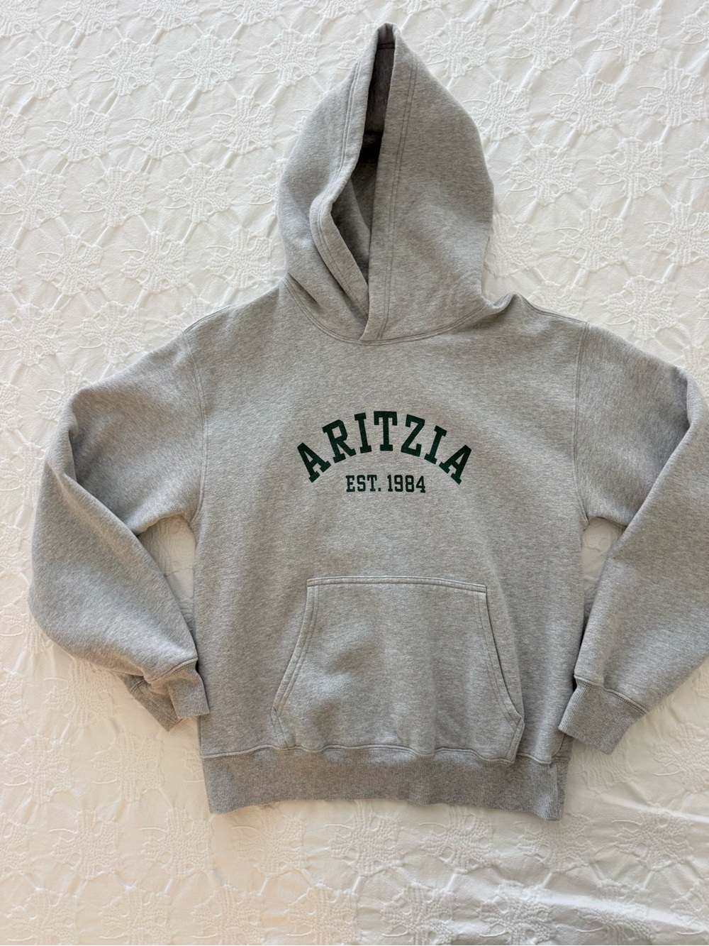 Kids Gray Hooded Sweatshirt